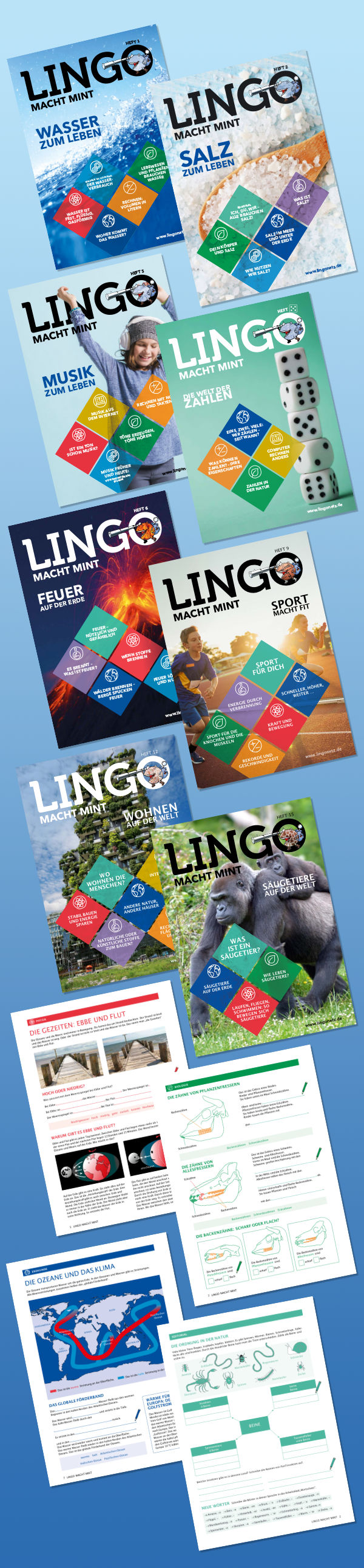 Lingo macht MINT – Kindermagazin