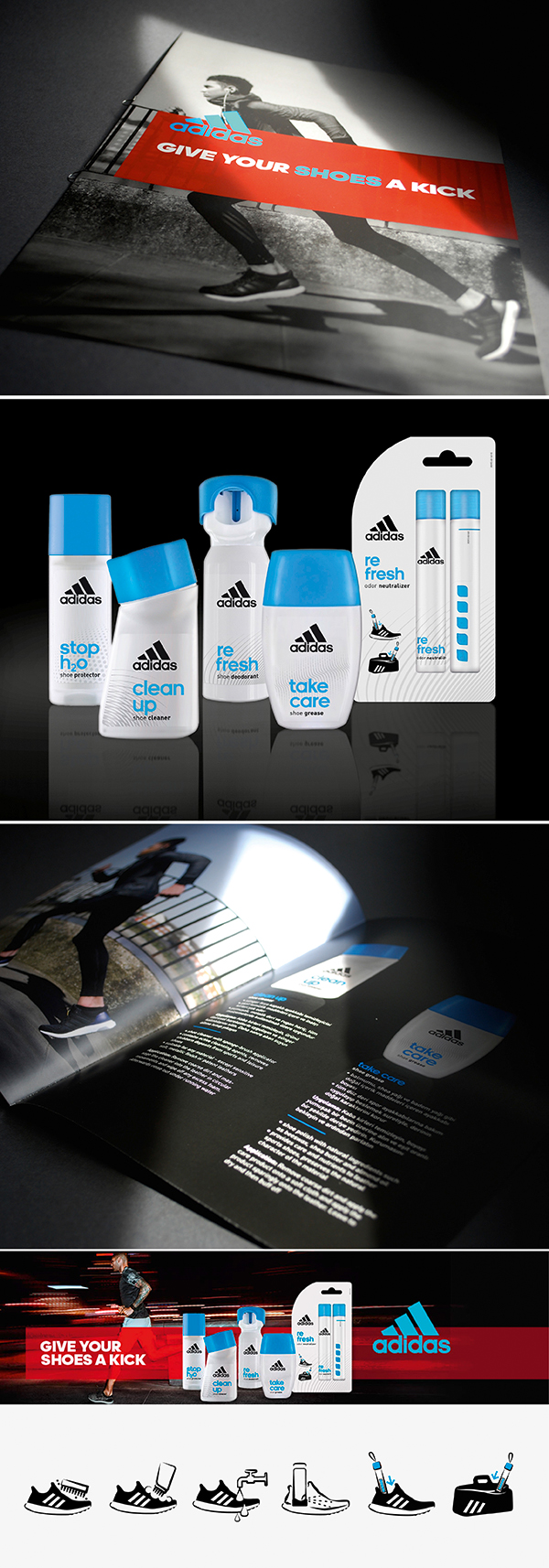 Verpackungsdesign adidas performance